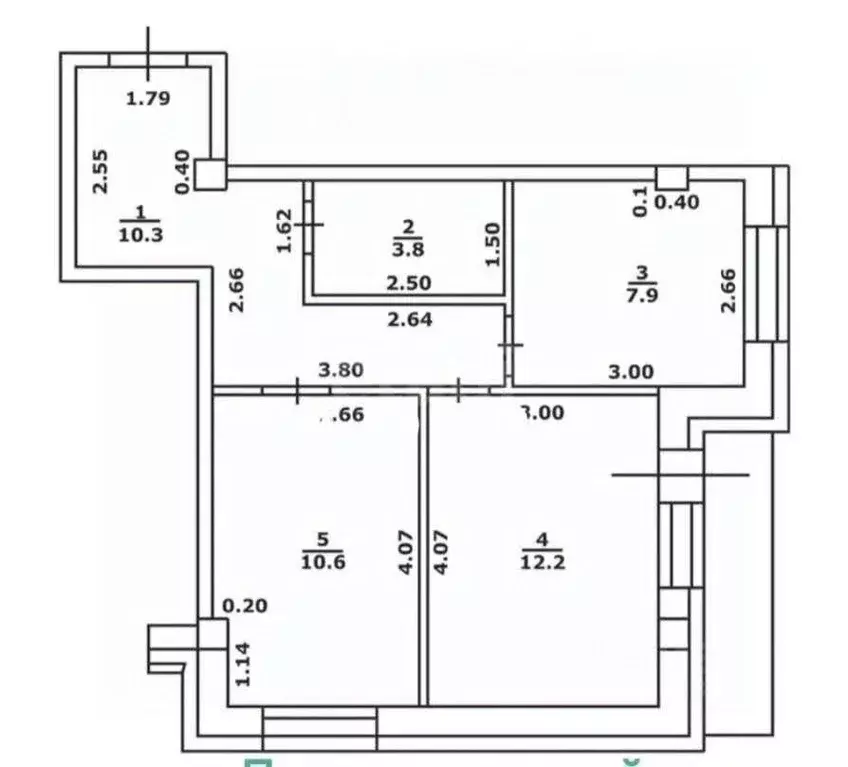 2-к кв. Алтайский край, Бийск ул. Михаила Митрофанова, 2 (43.5 м) - Фото 1