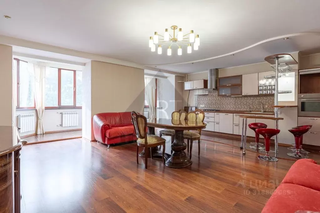 4-к кв. Татарстан, Казань ул. Четаева, 4 (114.3 м) - Фото 1