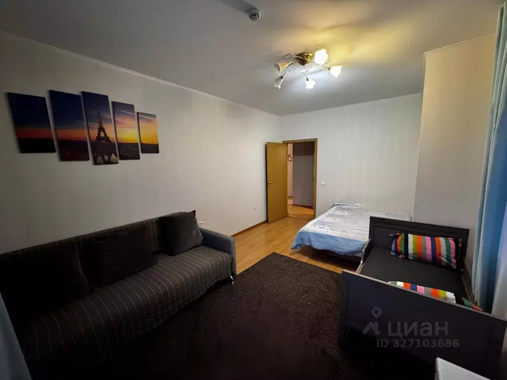 1-к кв. Ленинградская область, Мурино Всеволожский район, ул. Шоссе в ... - Фото 1