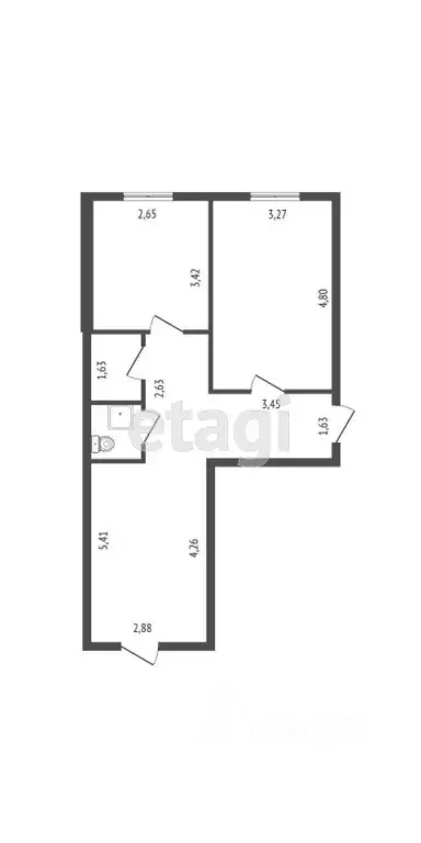 Помещение свободного назначения в Красноярский край, Красноярск ул. ... - Фото 2