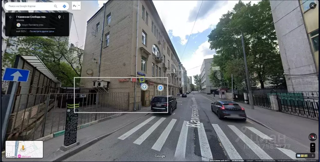 Помещение свободного назначения в Москва пер. Каменная Слобода, 8 (144 ... - Фото 1