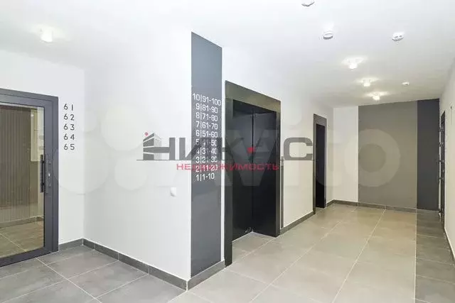 1-к. квартира, 44,9 м, 9/10 эт. - Фото 0