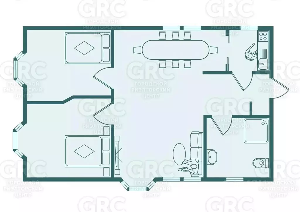 3-к кв. Краснодарский край, Сочи Центральный мкр, ул. Советская, 46 ... - Фото 2