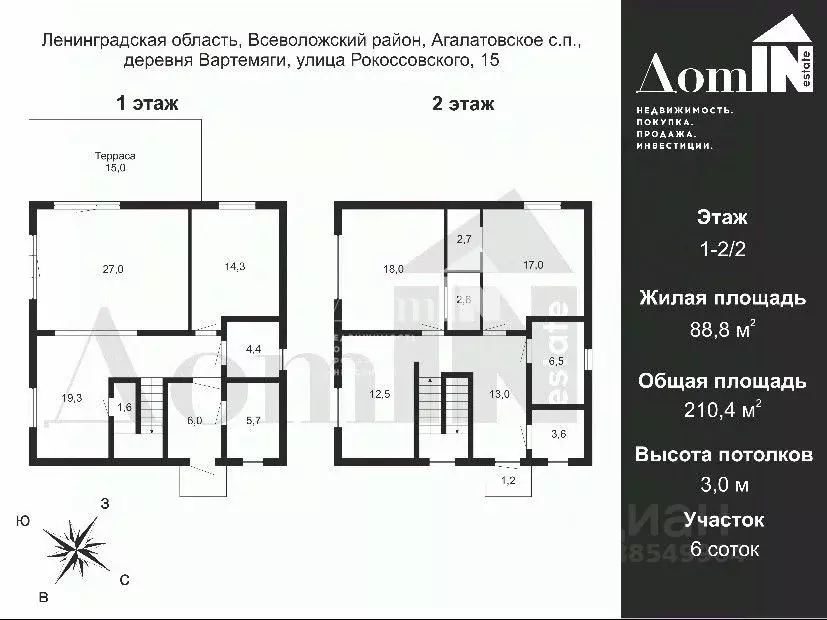 Дом в Тверская область, Конаковский муниципальный округ, Медик ... - Фото 2