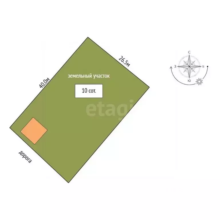 Дом в Омская область, Омский район, с. Надеждино ул. Ольховая, 25 (80 ... - Фото 1