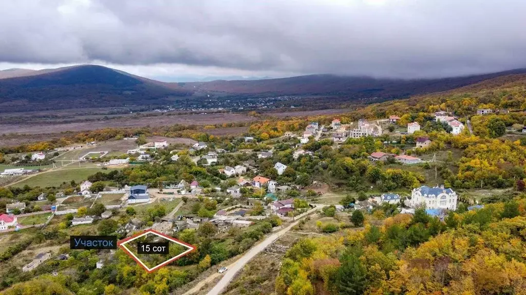 Участок в Севастополь с. Резервное, пер. Бородинский, 3 (15.0 сот.) - Фото 0
