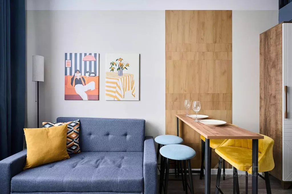 Студия Москва Грайвороновская ул., 4С1 (25.0 м) - Фото 1