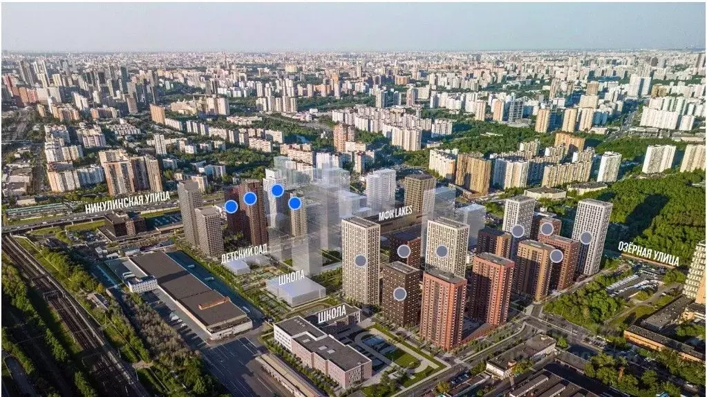 2-к кв. Москва Мичуринский Парк жилой комплекс, 4.4 (49.1 м) - Фото 1