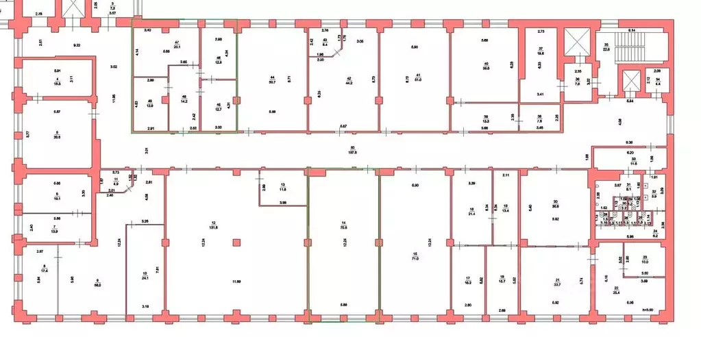 Офис в Нижегородская область, Нижний Новгород ул. Родионова, 23 (51 м) - Фото 1