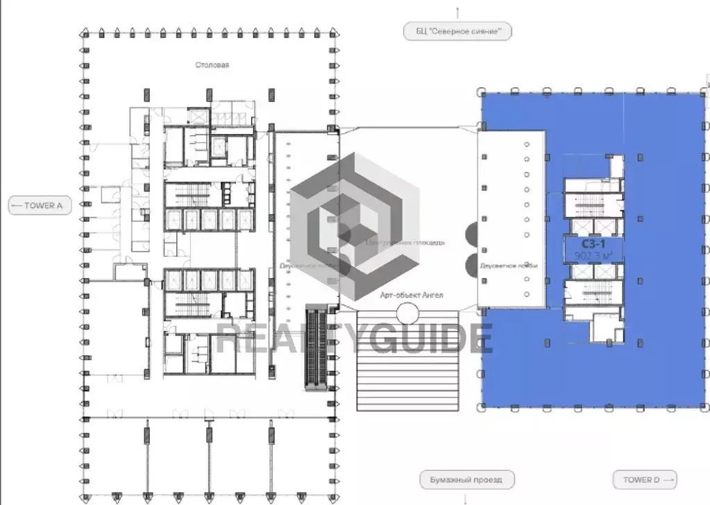 Офис в Москва Бумажный проезд, 19С3 (902 м) - Фото 0