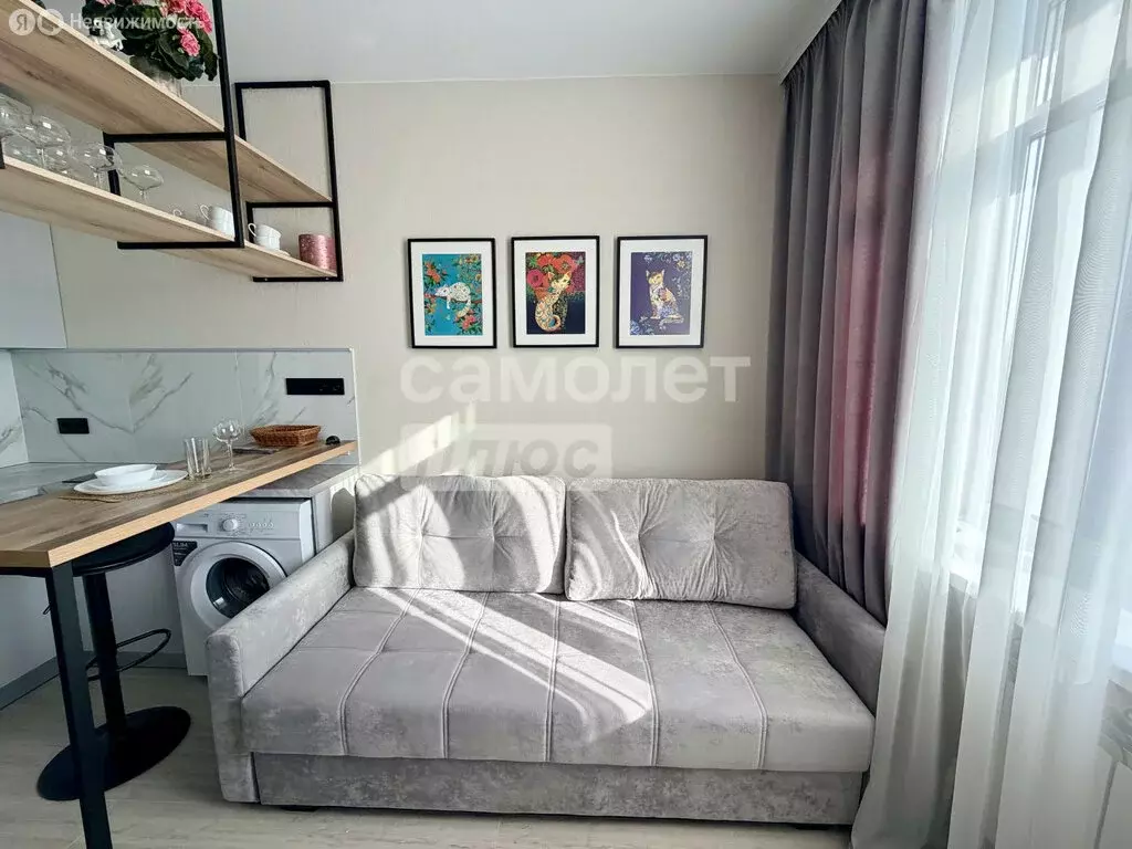 Квартира-студия: Волгоград, улица Канунникова, 11 (15 м) - Фото 2