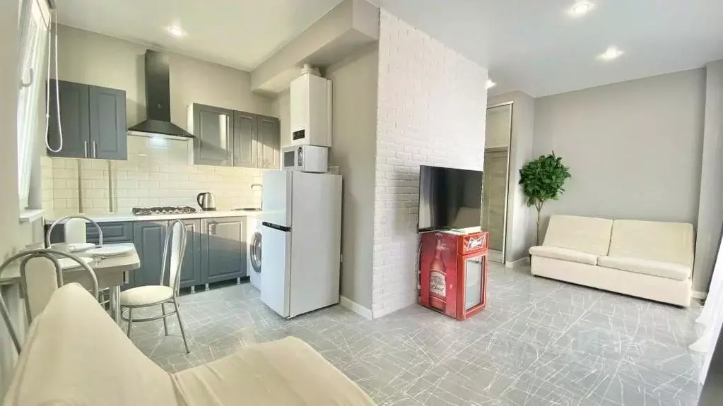 1-к кв. Краснодарский край, Сочи Яна Фабрициуса мкр, ул. Метелева, 1 ... - Фото 1