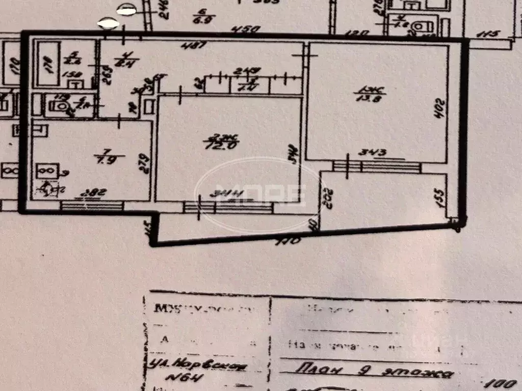 2-к кв. Калининградская область, Калининград Нарвская ул., 64 (47.1 м) - Фото 1