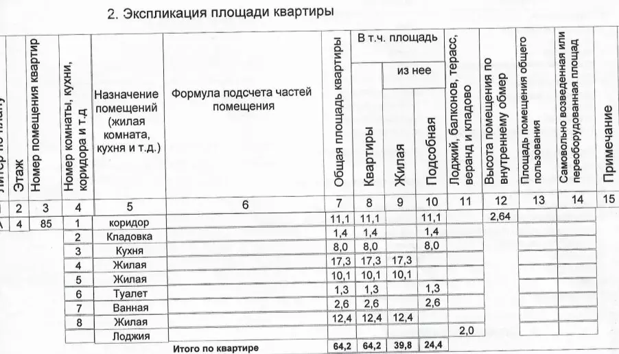 3-комнатная квартира: Березники, улица Мира, 80 (64.2 м) - Фото 0