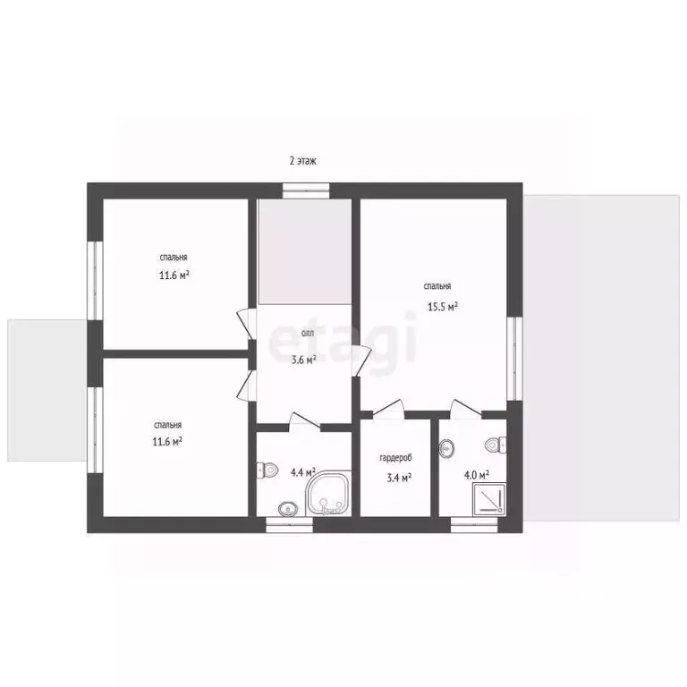 Дом в Московская область, Истра муниципальный округ, д. Якунино  (122 ... - Фото 2