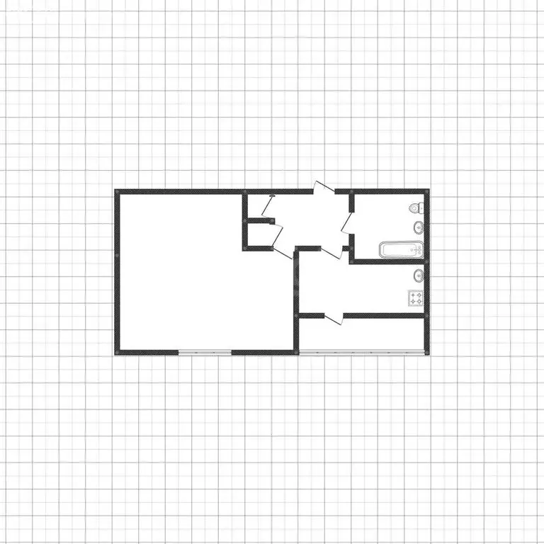 1-комнатная квартира: Воронеж, Броневая улица, 10 (38 м) - Фото 0