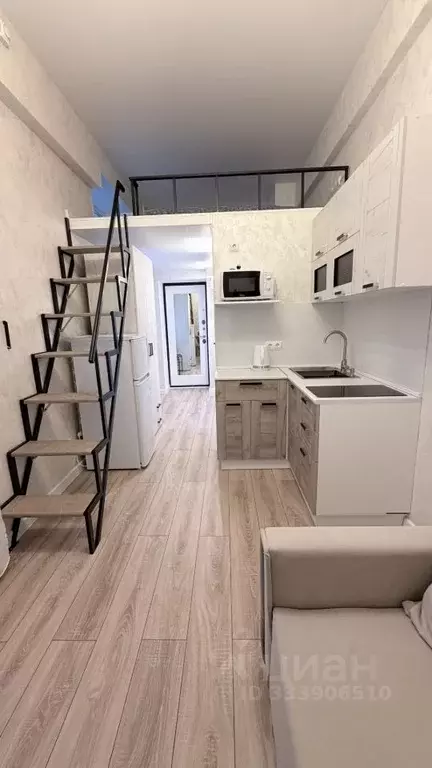 Студия Москва Сенежская ул., 3 (19.0 м) - Фото 1