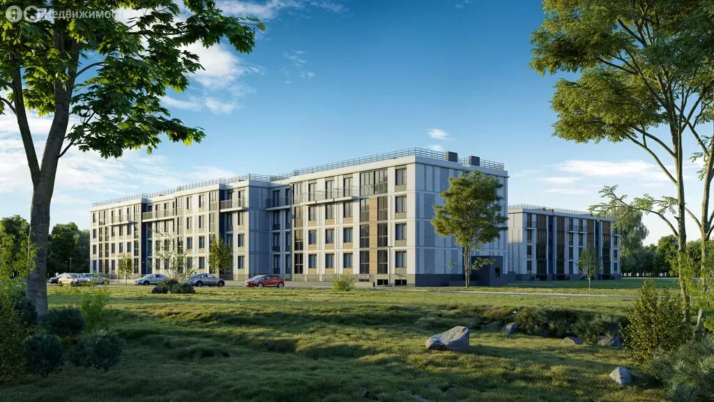 1-комнатная квартира: Калининград, улица Сержанта Мишина, 81к4 (37 м) - Фото 1
