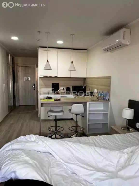 Квартира-студия: Новосибирск, улица Гоголя, 40/1 (35 м) - Фото 1