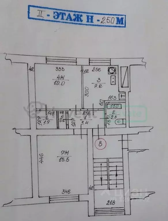 2-к кв. Калининградская область, Неманский муниципальный округ, пос. ... - Фото 2