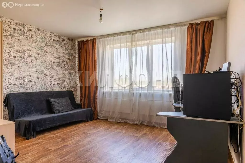 Квартира-студия: Новосибирск, улица В. Высоцкого, 54/1 (32.6 м) - Фото 0