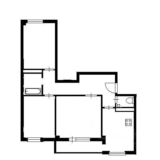 3-к кв. Краснодарский край, Краснодар ул. Венецианская, 4 (78.0 м) - Фото 1
