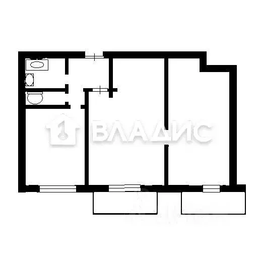 2-к кв. Москва Сколковское ш., 14 (47.0 м) - Фото 2