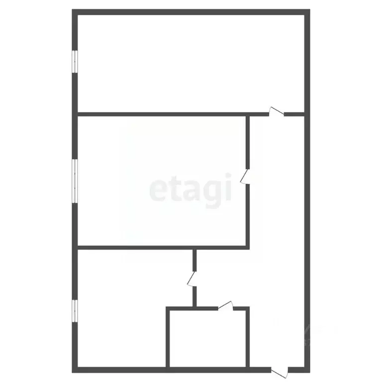 2-к кв. Амурская область, Благовещенск Амурская ул., 23 (46.0 м) - Фото 1