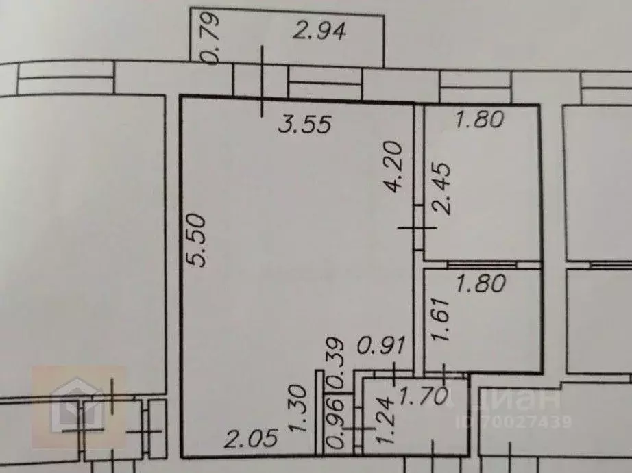 1-к кв. Севастополь ул. Балаклавская, 3 (27.6 м) - Фото 2