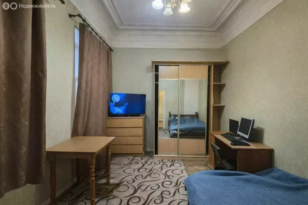 1к в -комнатной квартире (15 м) - Фото 1