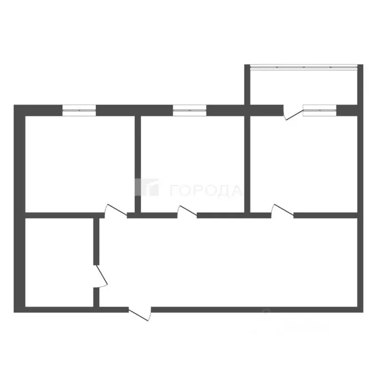 2-к кв. Алтайский край, Барнаул ул. Малахова, 116 (45.6 м) - Фото 2