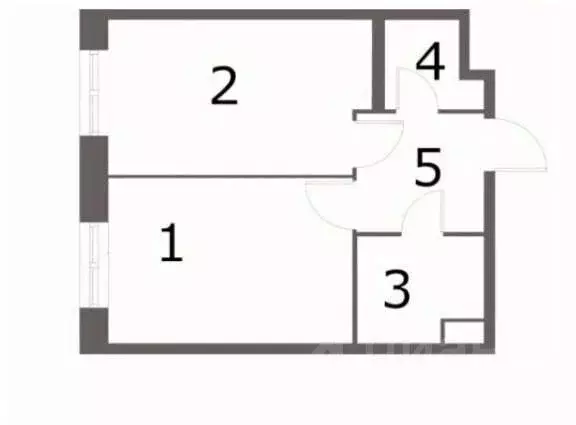 1-к кв. Москва Летниковская ул., 6к2 (43.0 м) - Фото 2