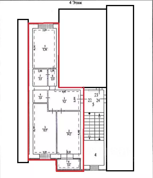 2-к кв. Ярославская область, Тутаев ул. В.В. Терешковой, 13А (61.0 м) - Фото 1