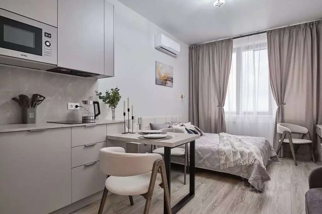 Студия Москва проезд Серебрякова, 11к2 (28.0 м) - Фото 0