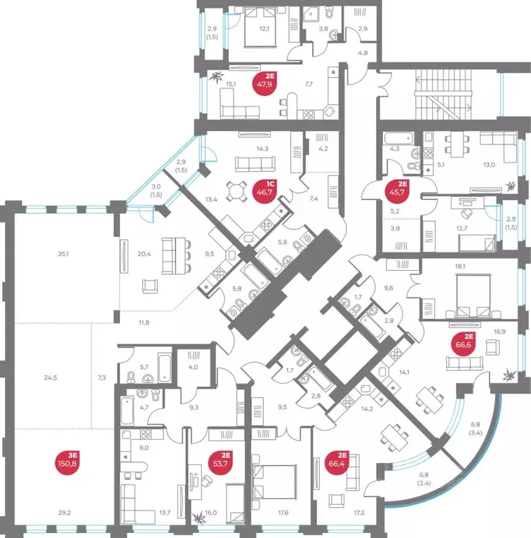 2-к кв. Пермский край, Пермь Советская ул., 16 (53.7 м) - Фото 2