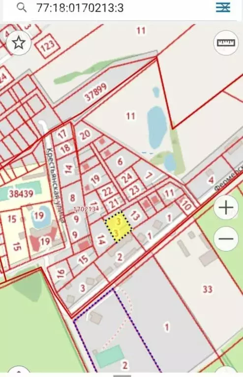 Участок в деревня Крёкшино, Фермерская улица, 3 (11 м) - Фото 2