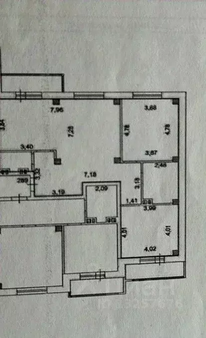 3-к кв. Челябинская область, Челябинск ул. Бейвеля, 22 (95.8 м) - Фото 2
