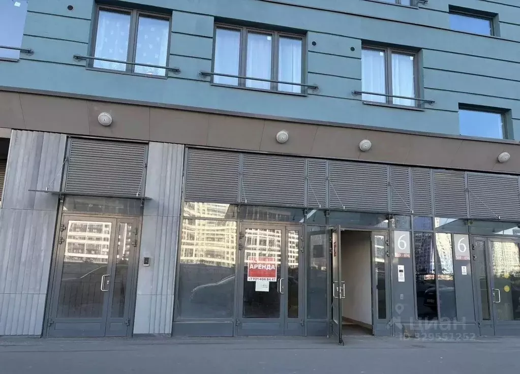 Помещение свободного назначения в Санкт-Петербург просп. Крузенштерна, ... - Фото 2