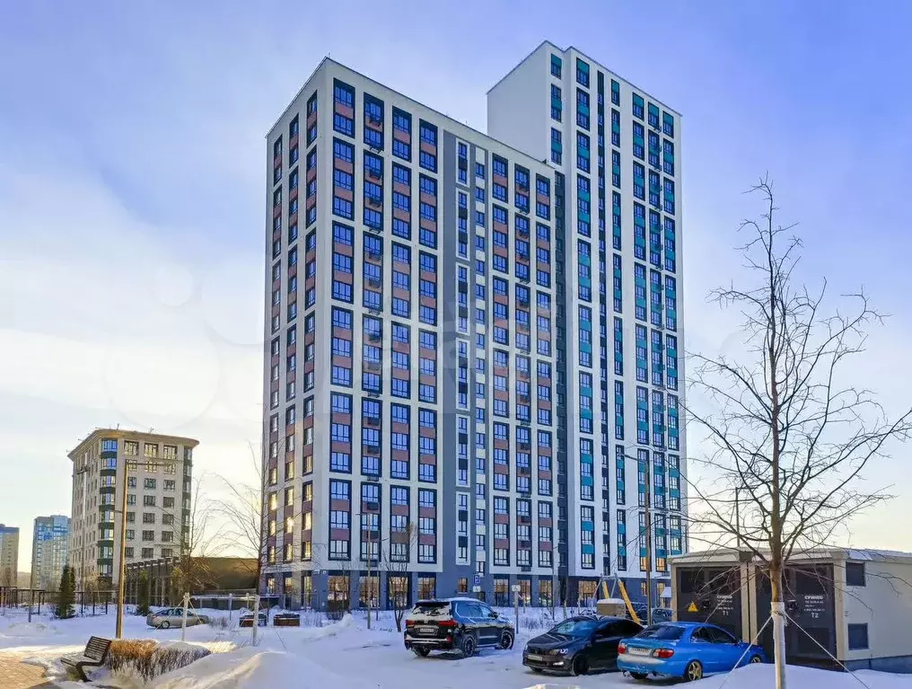 1-к. квартира, 33,5 м, 6/12 эт. - Фото 1