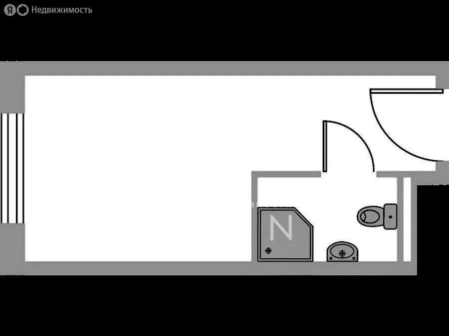 Квартира-студия: Санкт-Петербург, улица Орджоникидзе, 44А (15.4 м) - Фото 1