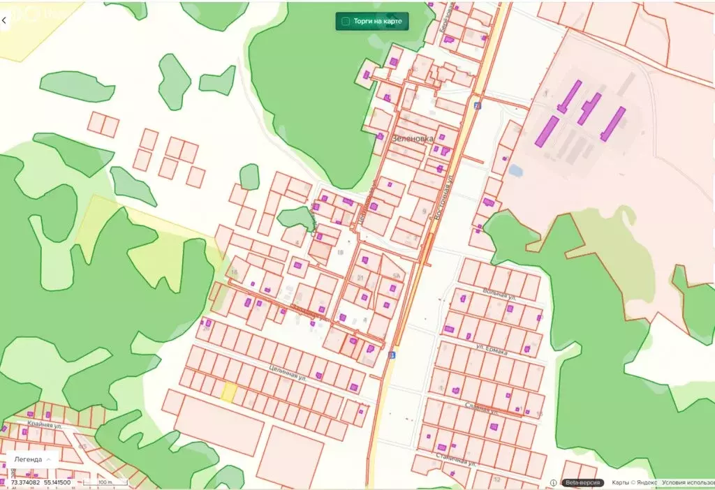 Участок в деревня Зеленовка, Западная улица, 15 (10 м) - Фото 2