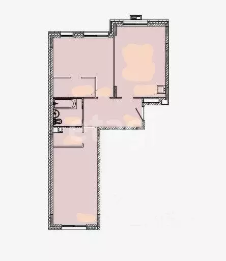 2-к кв. Татарстан, Казань ул. Генерала Ерина, 5Д (74.0 м) - Фото 2