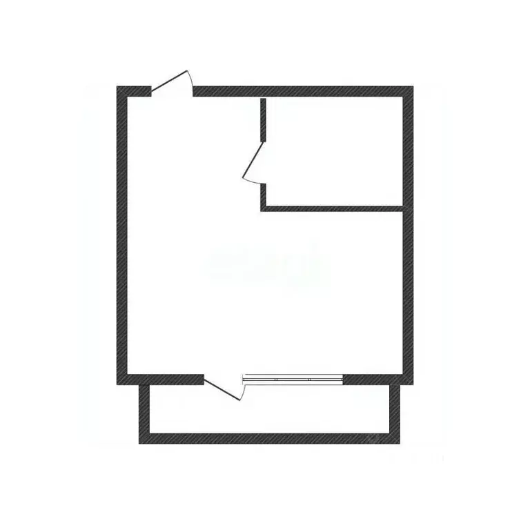 Студия Татарстан, Казань ул. Родины, 26А (28.6 м) - Фото 2