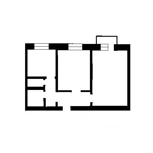 2-к кв. Воронежская область, Воронеж Ленинский просп., 114 (46.3 м) - Фото 2
