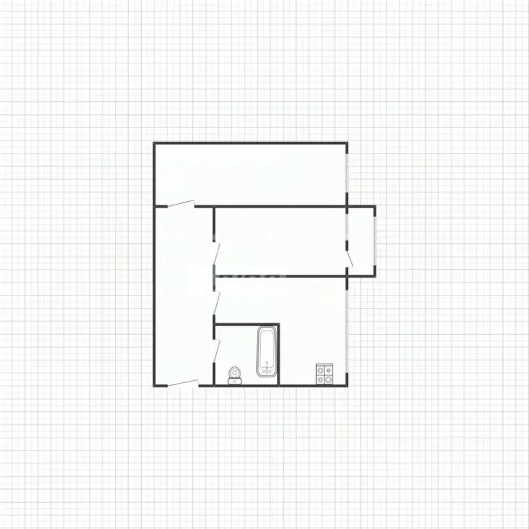 2-к кв. Липецкая область, Липецк ул. Циолковского, 3/5 (46.0 м) - Фото 2