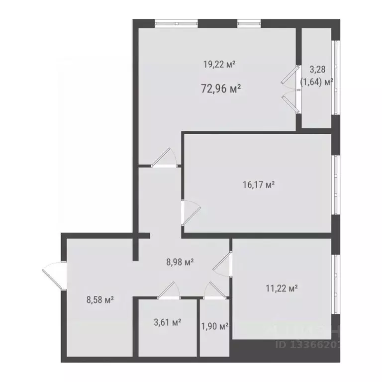 2-к кв. Сахалинская область, Южно-Сахалинск Зеленая Планета на Мира ... - Фото 1