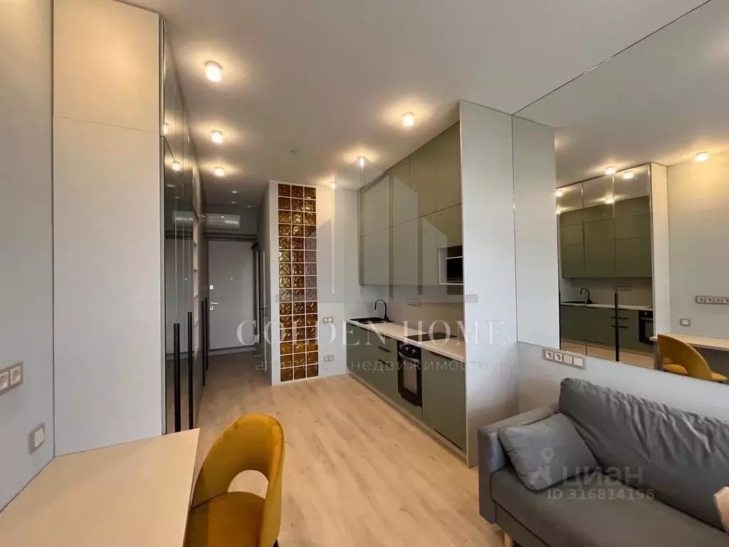 Студия Санкт-Петербург Петровский просп., 9к2 (25.0 м) - Фото 0