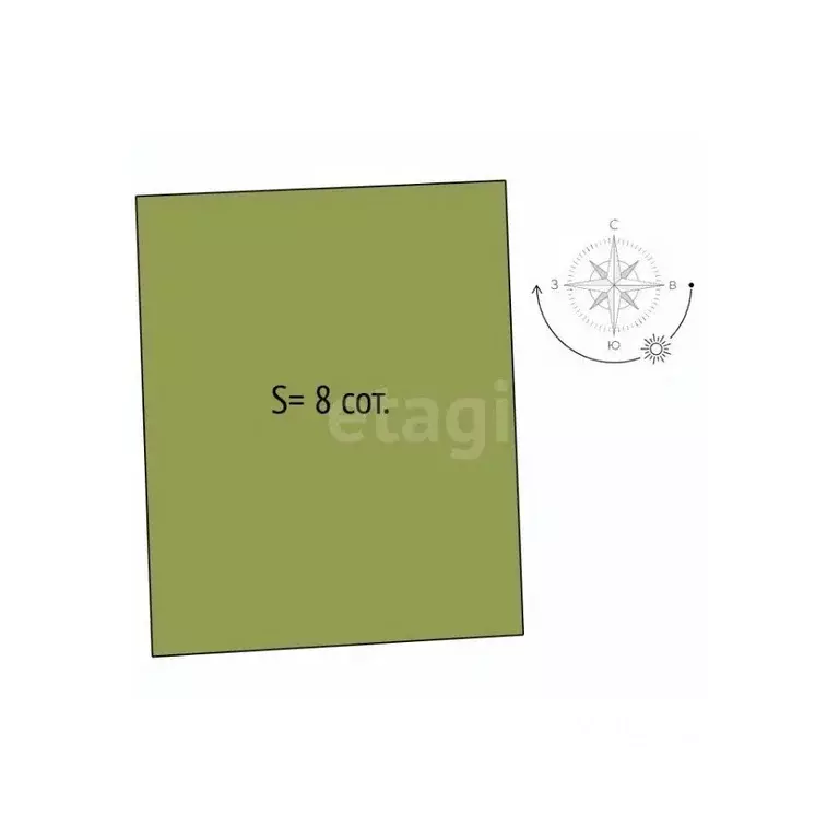 Участок в Новосибирская область, Новосибирский район, Кудряшовский ... - Фото 2