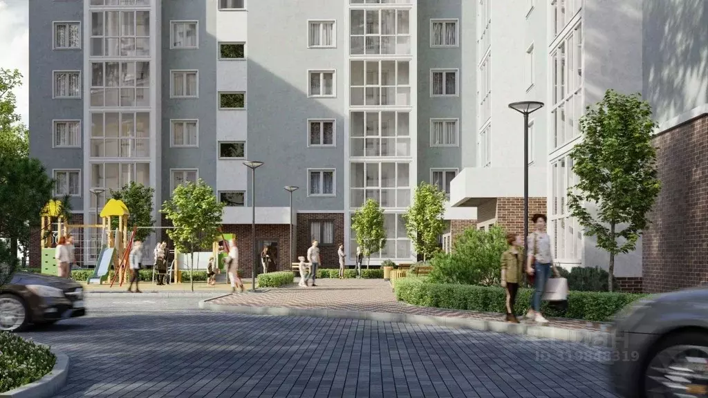 1-к кв. Калининградская область, Калининград ул. Левитана, 65к1 (36.94 ... - Фото 1