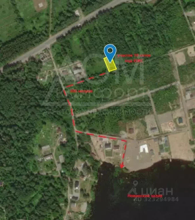 Участок в Ленинградская область, Выборг ул. Младших Командиров (10.0 ... - Фото 2